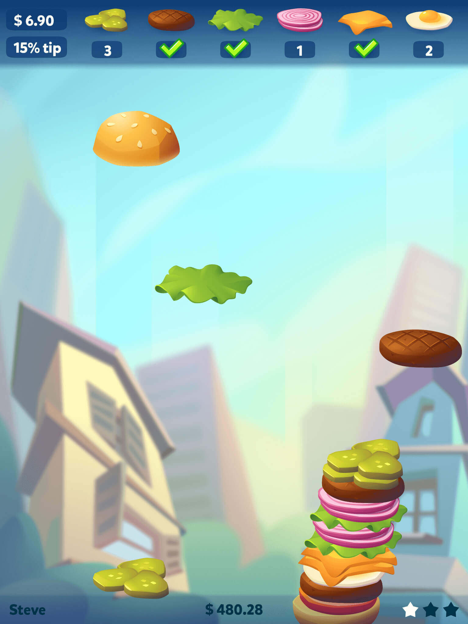 Stack The Burger
